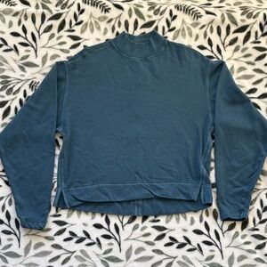 Old Navy Turtleneck Sweater Blue Women Extra Small XS